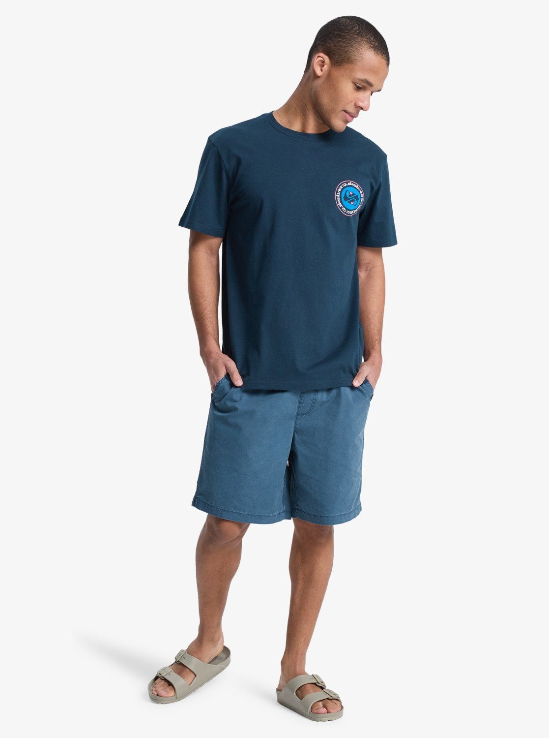 Quiksilver T-Shirt EV DUALITY SHORT SLEEVE Kurzarm-Design, aus Baumwolle, erhältlich in den Größen S bis XXL – Bild 5 von 5