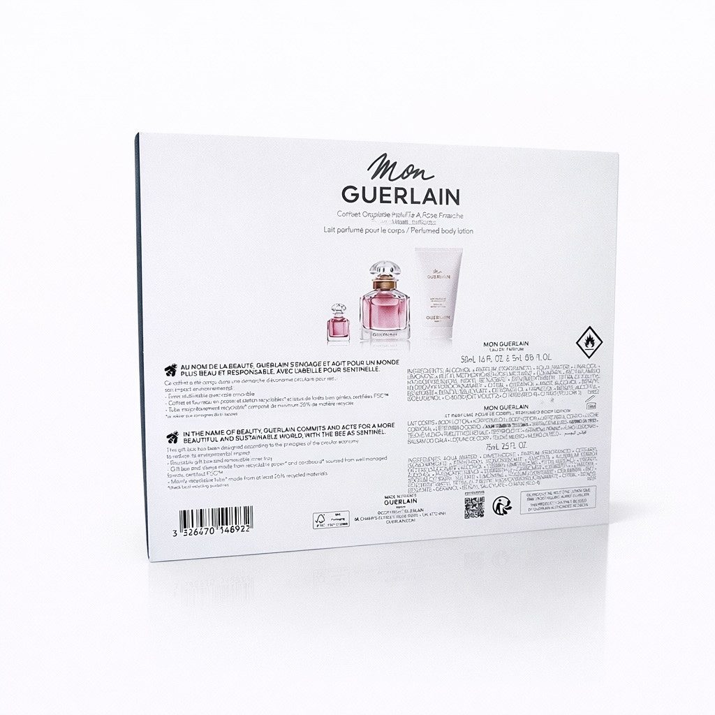 GUERLAIN Eau de Parfum Mon Guerlain EDP 50ml & Bodylotion 75 ml & Eau de Parfum 5 ml