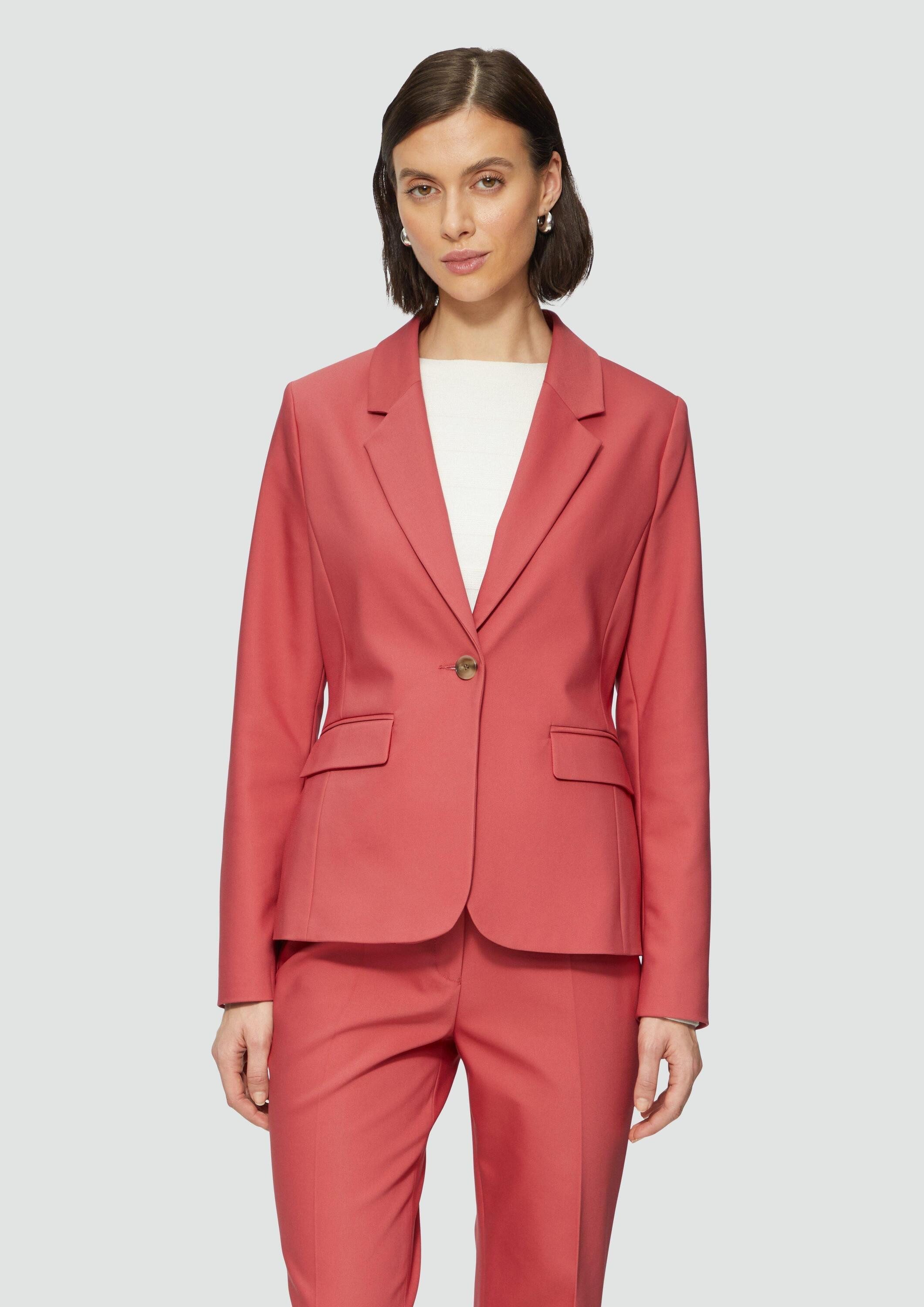 s.Oliver Куртки блейзер Indoor-Blazer Gefütterter Блейзери mit Rückenschlitz und Pattentasche