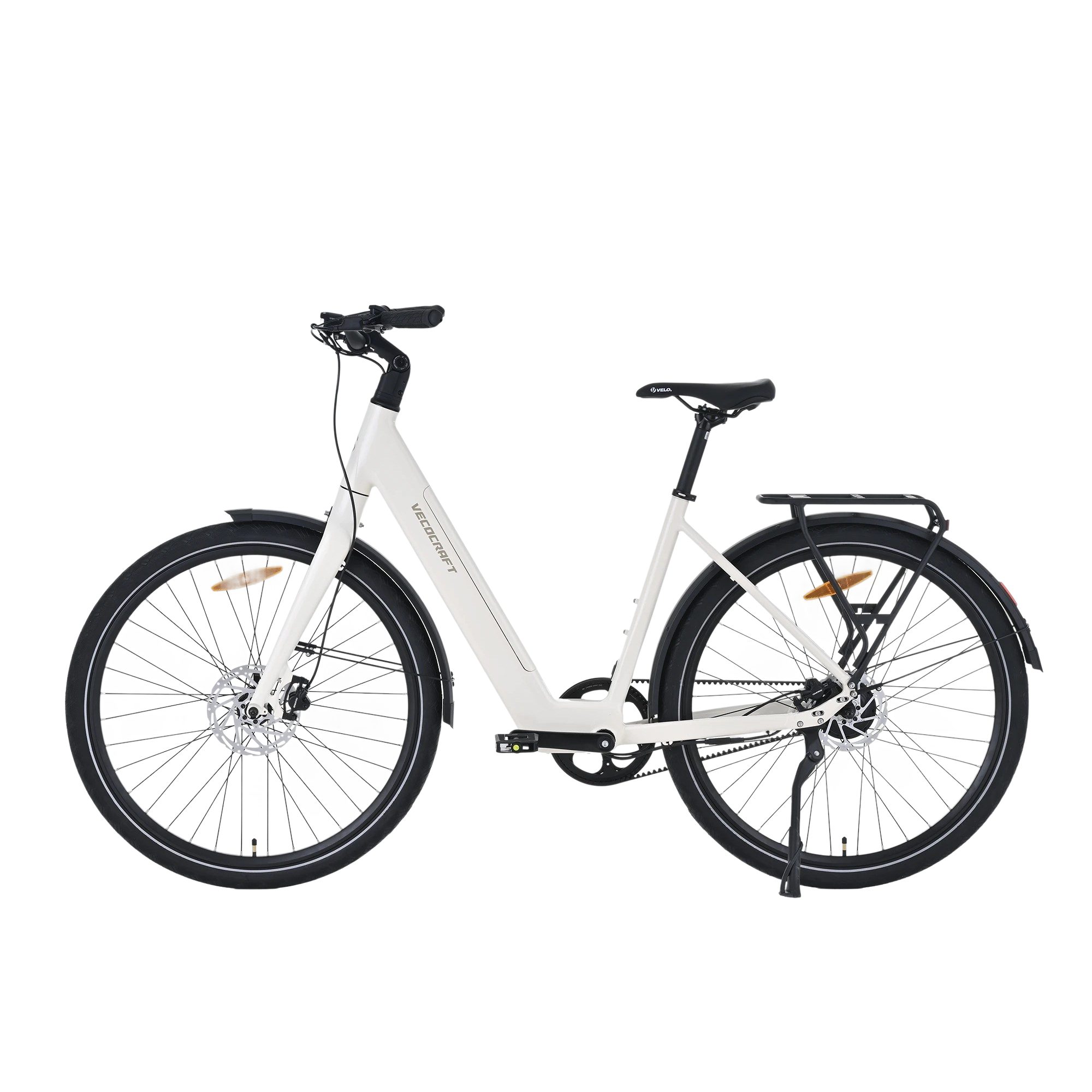 VECOCRAFT E-Bike Cityrad LUNA 1.0 Zwei Einheiten 360Wh 28 zoll e bike damen Riemenantrieb, 1 Gang, Heckmotor, 360 Wh