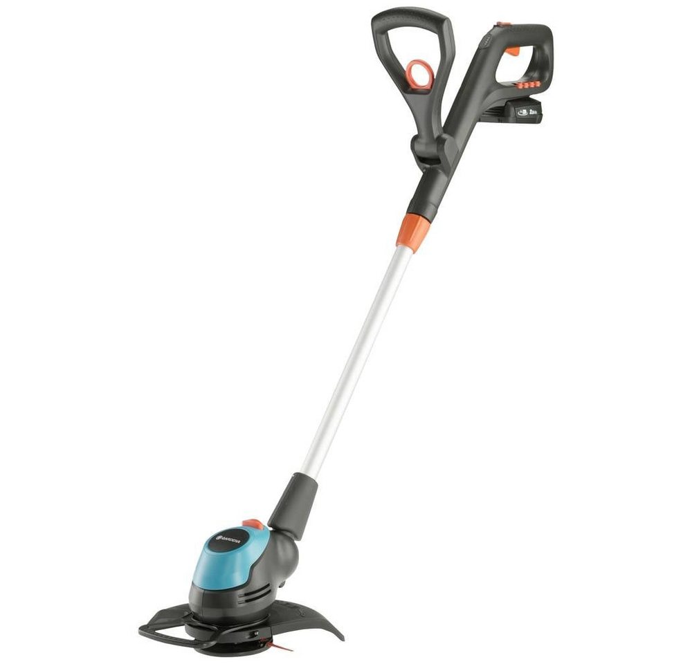 GARDENA Akku-Rasentrimmer Akku-Trimmer EasyCut 23/18V POWER FOR ALL Ready-To-Use-Set 14700-20, inkl. Akku, inkl. Ladegerät