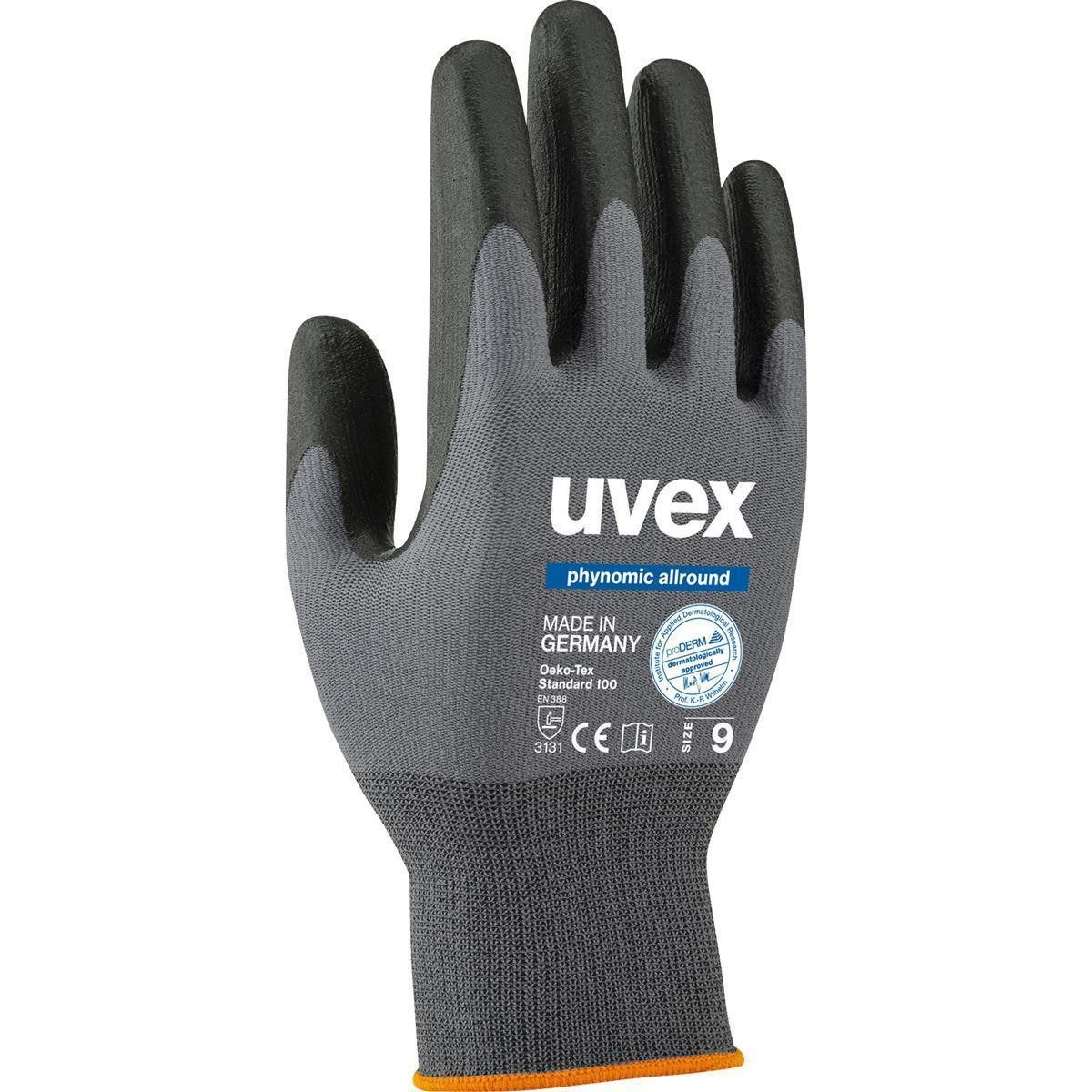 Uvex Latexhandschuhe uvex 6004910 Schutzhandschuhe Gr.10 günstig online kaufen