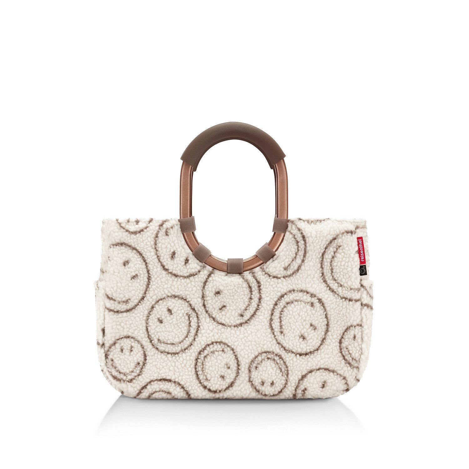 REISENTHEL® Einkaufsshopper Loopshopper M smiley® teddy chocolate