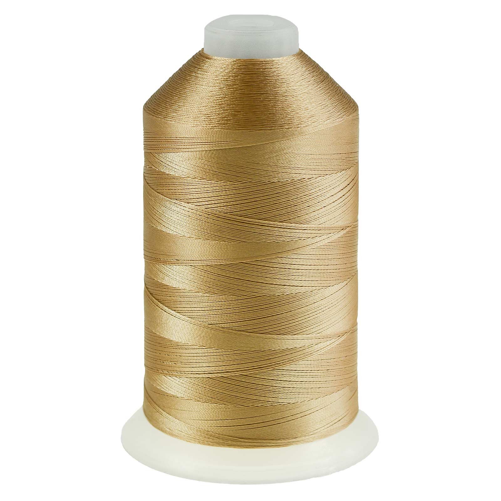 maDDma 3000m Nähgarn Polyester 210D/3 Nähgarn, 3000 m, A673 beige