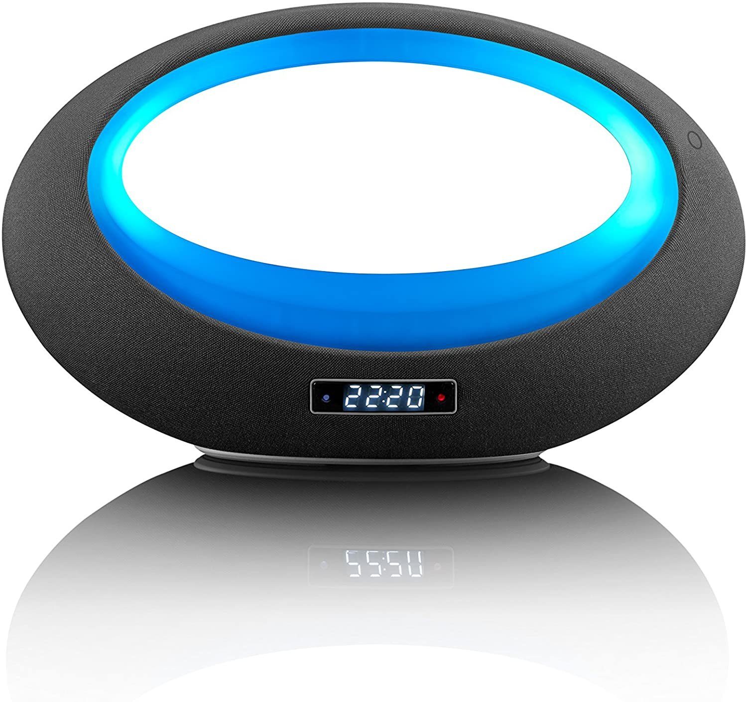 Lenco Lenco Tragbarer Bluetooth Stereo-Lautsprecher BT-210 light Bluetooth-Lautsprecher (Bluetooth, 2.0 Kanal)