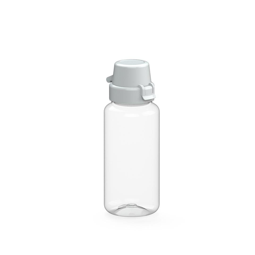 elasto Trinkflasche 0,4 L Wasserflasche "School" Tritanflasche inklusive Deckel, Made in Germany, BPA-frei, Sportflasche, kohlensäurehaltige Getränke