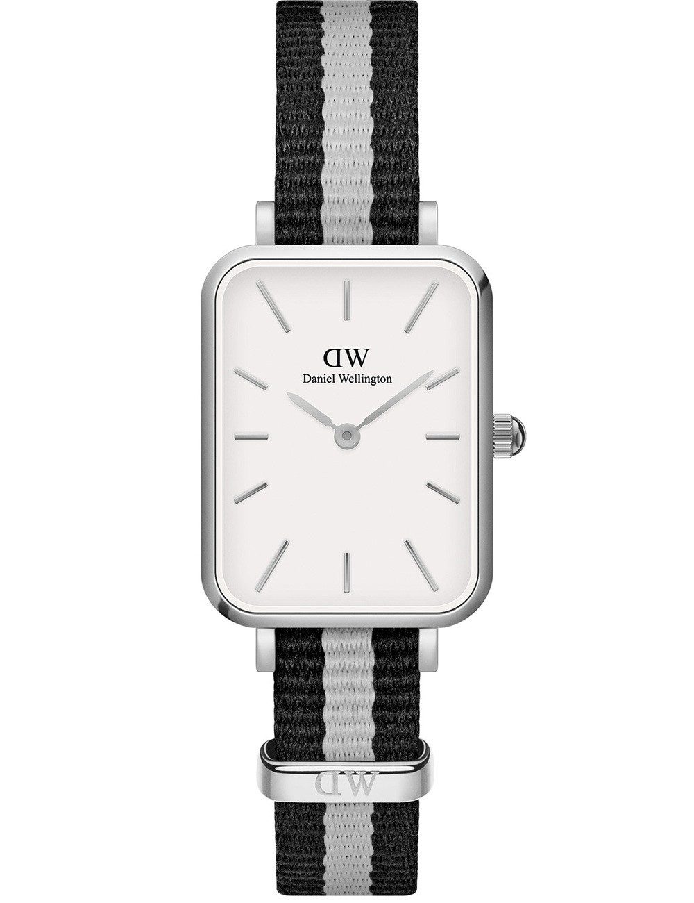 Daniel Wellington Quarzuhr Daniel Wellington DW00100676 Damenuhr Nako Yabuki x DW: Quadro Charcoa Daniel Wellington DW00100676 Damenuhr Nako Yabuki x DW: Quadro Charcoal 26mm 3ATM