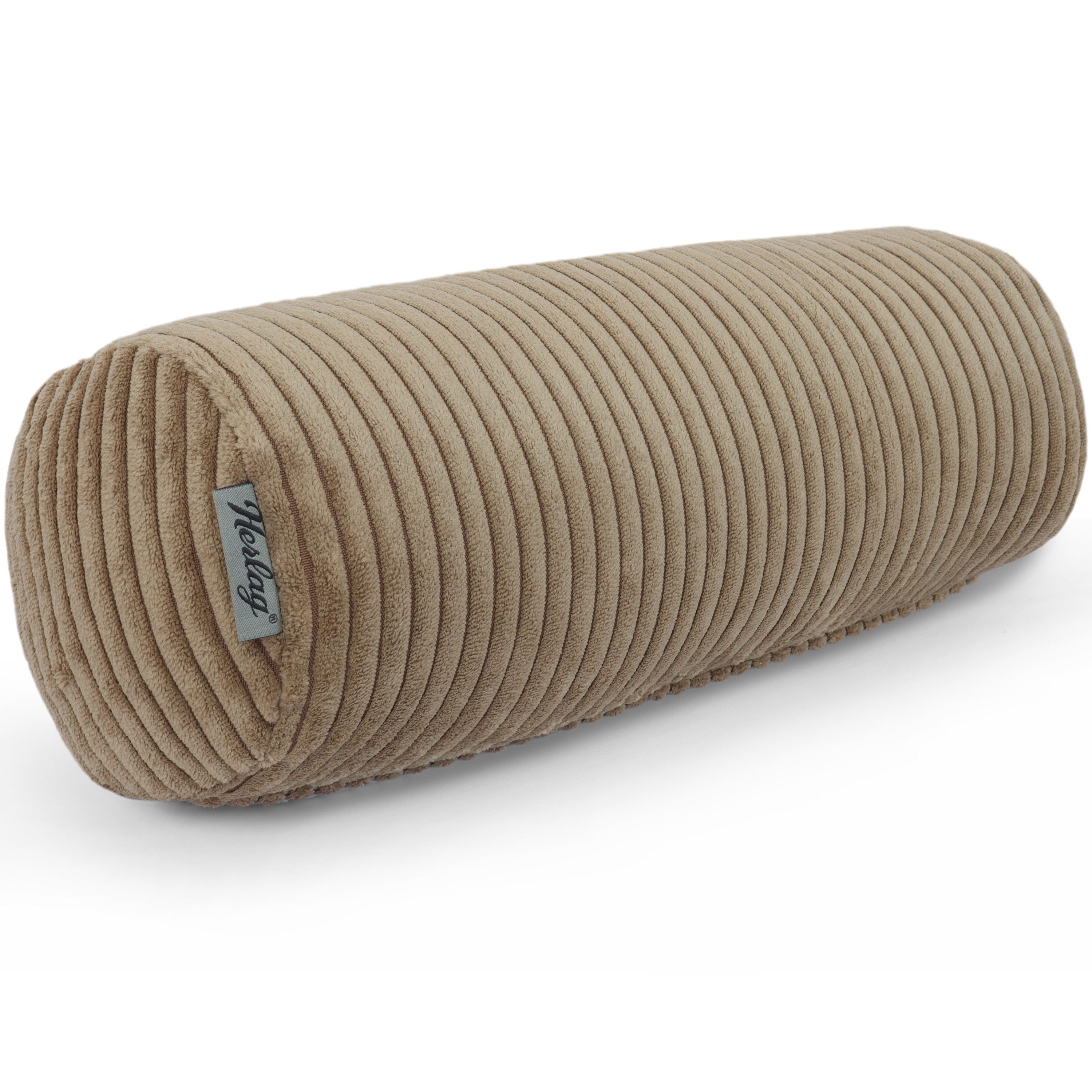 Herlag Nackenrolle Kissenrolle Sofarolle ELLA, 65x20cm oder 40x15cm, 9 Farben, Wohnzimmer, Schlafzimmer
