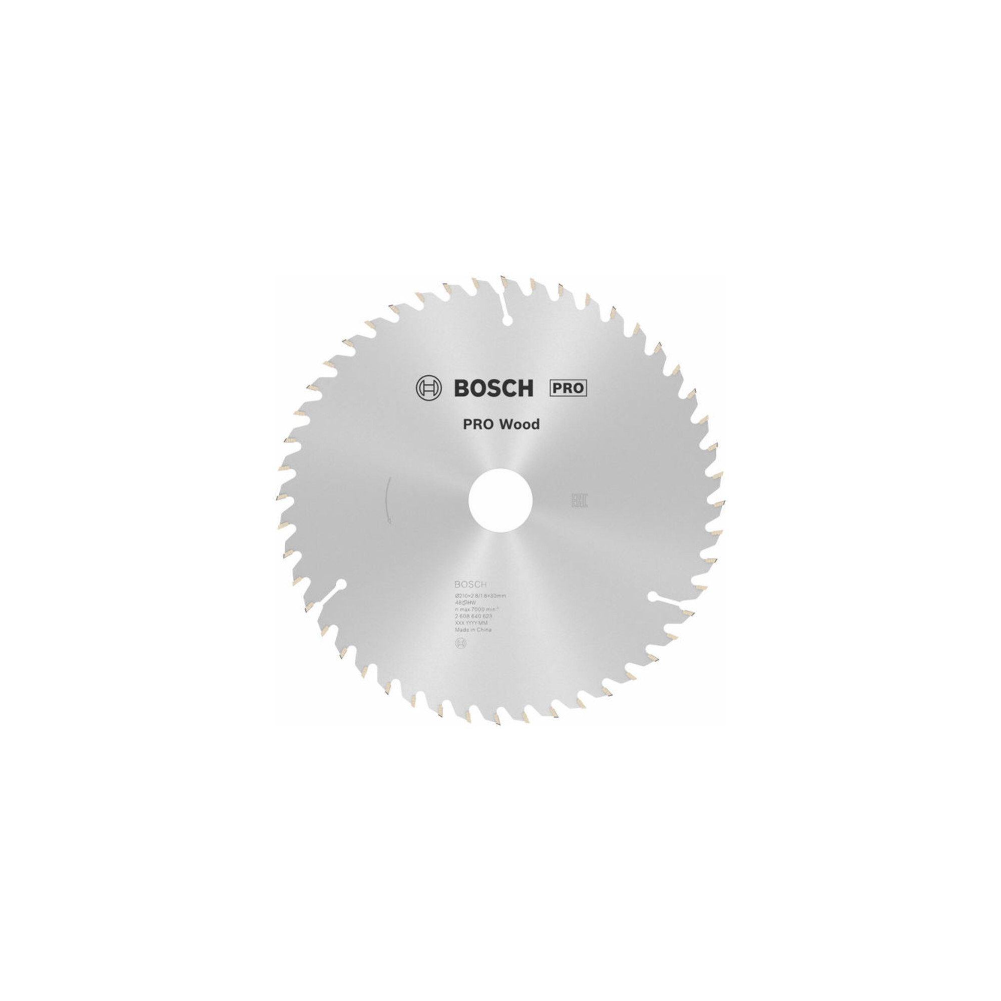 Bosch Professional Kreissägeblatt Bosch Kreissägeblatt Optiline Wood für Handkreissägen 210 x 30 x 2,8 m