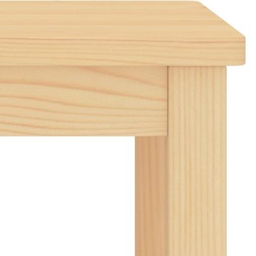 vidaXL Nachttisch Nachttisch Helles Holz 35x30x47 cm Kiefer Massivholz