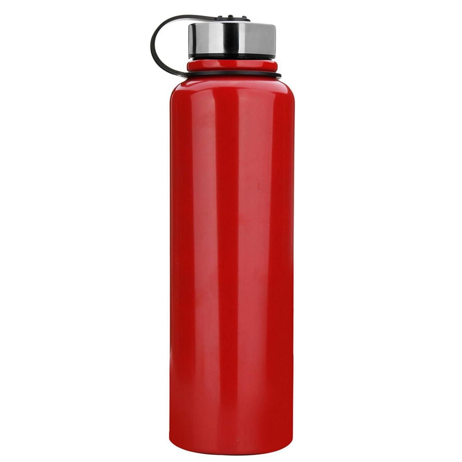 LuxusKollektion Thermoflasche Thermosflasche Edelstahl 1,5L rot