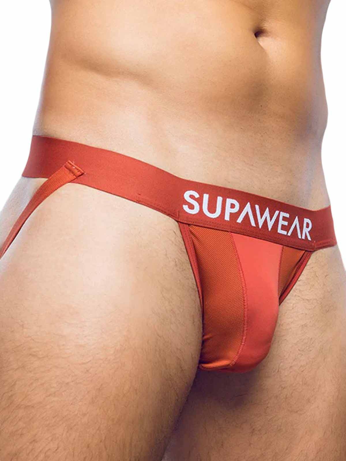 String Supawear Vortex Jockstrap Underwear Cranberry