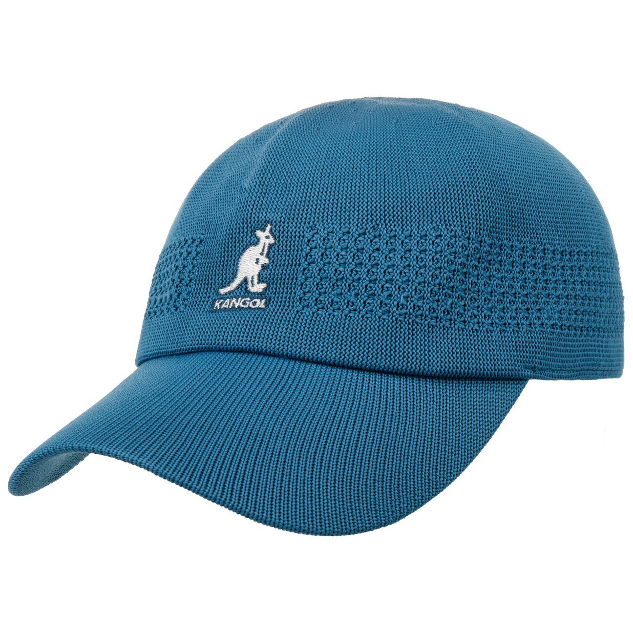 Kangol Baseball Cap (1-St) Baseballcap mit Schirm saphirblau