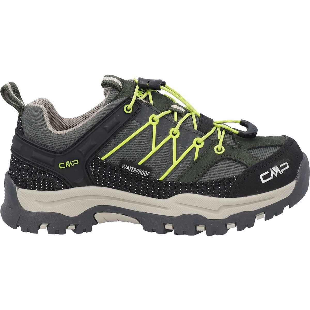 CMP Kids Rigel Low WP Trekking Shoes Hikingschuh Wasserdichte Kinderschuhe mit Knöchelstützung und griffiger Sohle