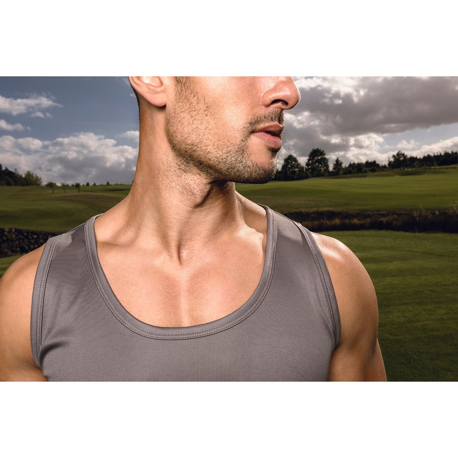 CFLEX Trainingsshirt Herren Sport Shirt Fitness Tanktop Sportswear Collection