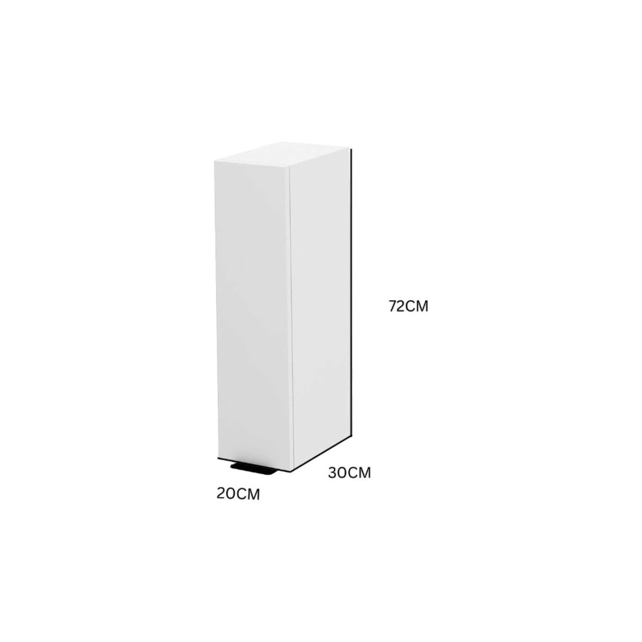 ROYAL24_MARKT Hängeschrank – Kompakte Eleganz für moderne Küchen (Küchen Hängeschrank, 1-St., Lunara – W20) Top Materialien - Zeitloser Stil - Beste Verarbeitung