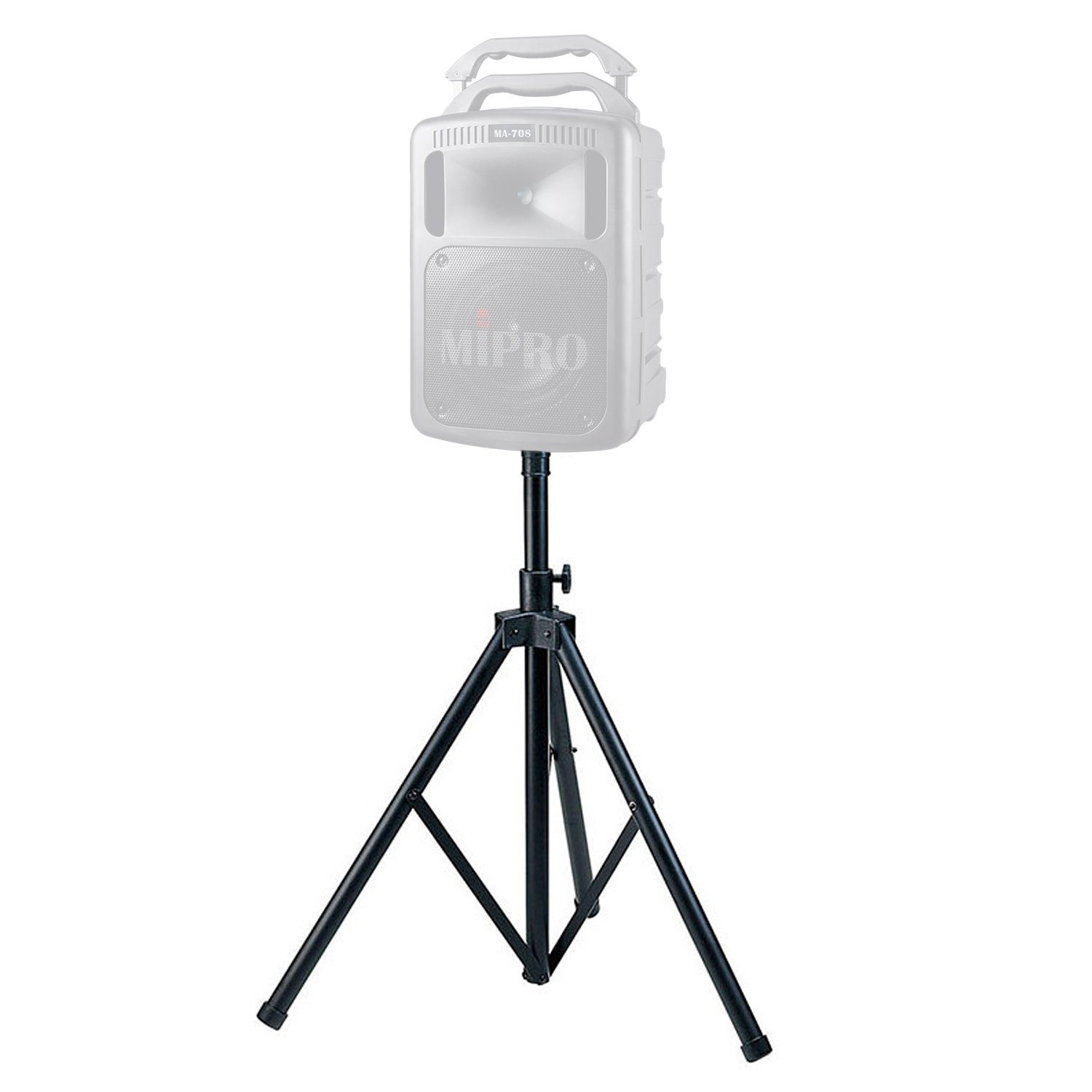 Mipro Audio Lautsprecherständer Mipro MS-70 Lautsprecher-Stativ, (bis 25 Zoll, Stativ, Dreibein, hochwertiges und stabiles Lautsprecherstativ)