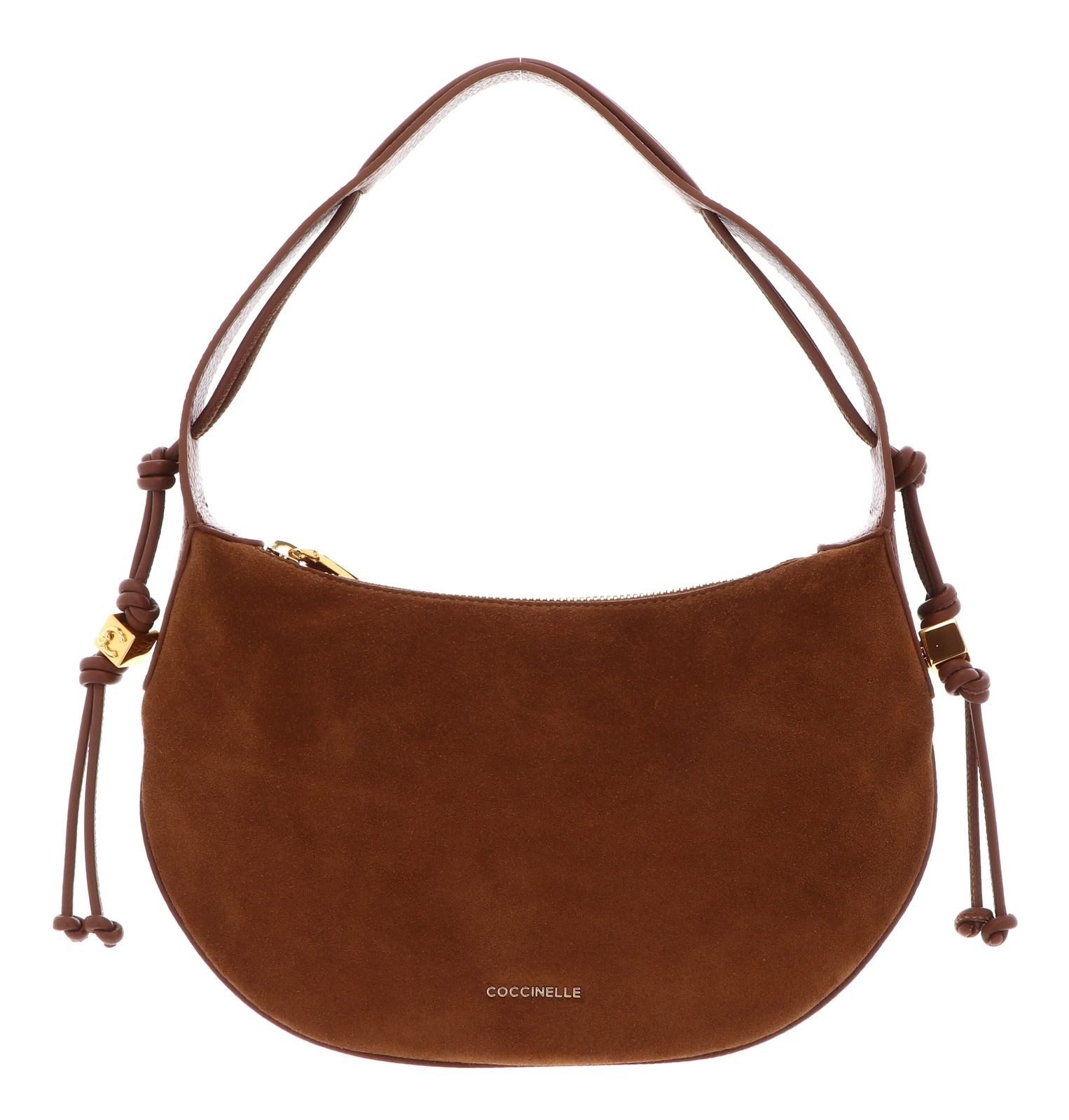COCCINELLE Handtasche Handbag Suede Le. / Grained Le., aus echtem Rindsleder