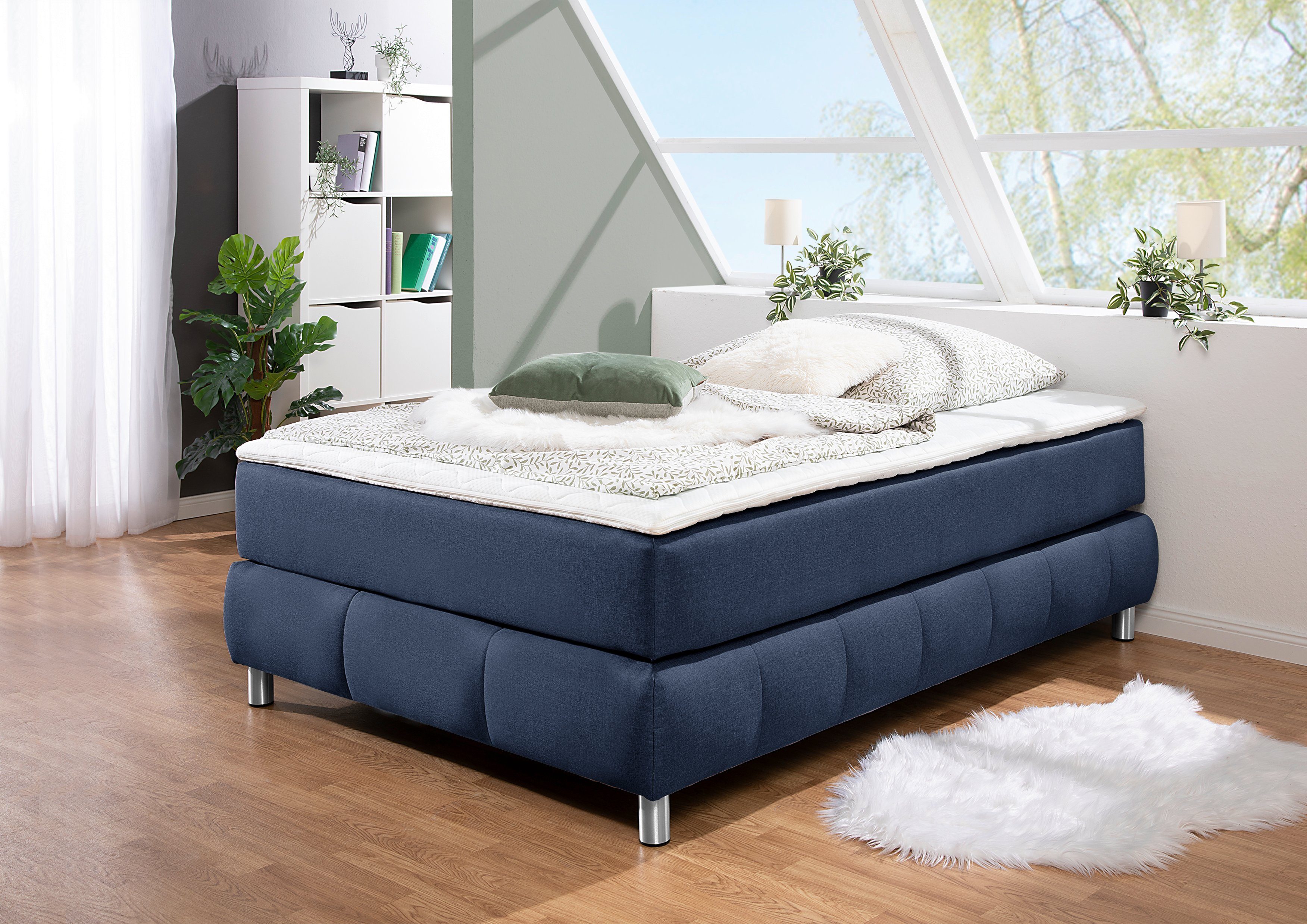 andas Boxspringbett Salo, Ohne Kopfteil, inkl. günstig online kaufen