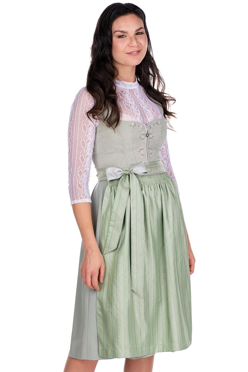 Spieth & Wensky Dirndl Cord Dirndl 2tlg. - DARIA - mintgrün günstig online kaufen