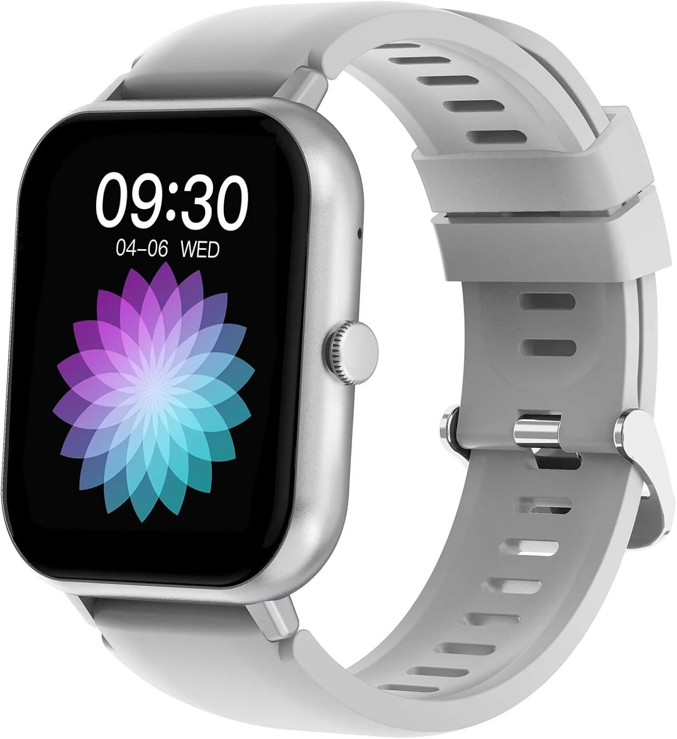 findtime Smartwatch (android ios), Smartwatch mit Bluetooth Telefonie, Sprachassistent und 100 Sportmodi