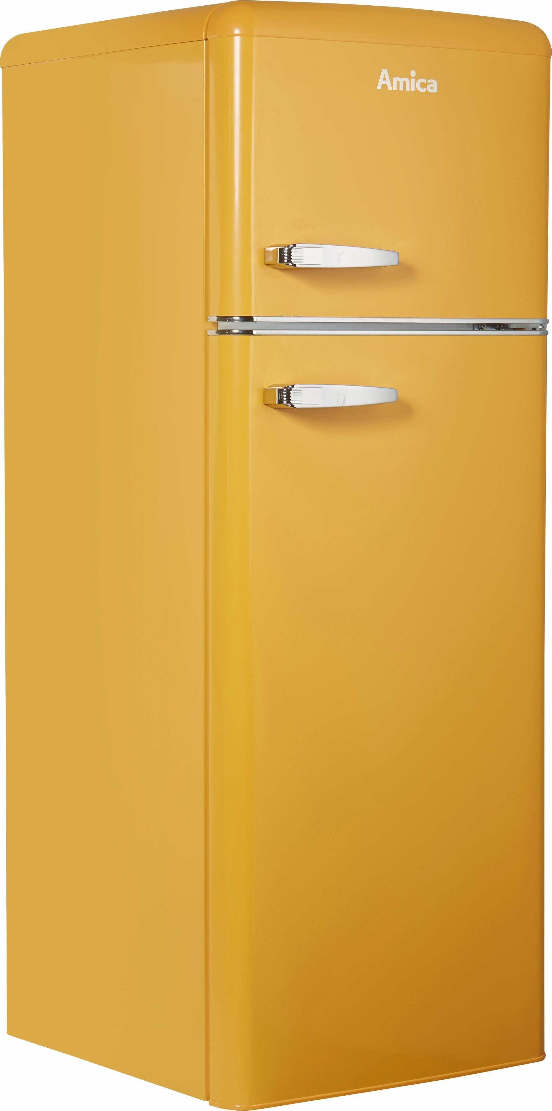 Amica Kühl-/Gefrierkombination KGC 15633 Y, 144 cm hoch, 55 cm breit – Bild 4 von 5
