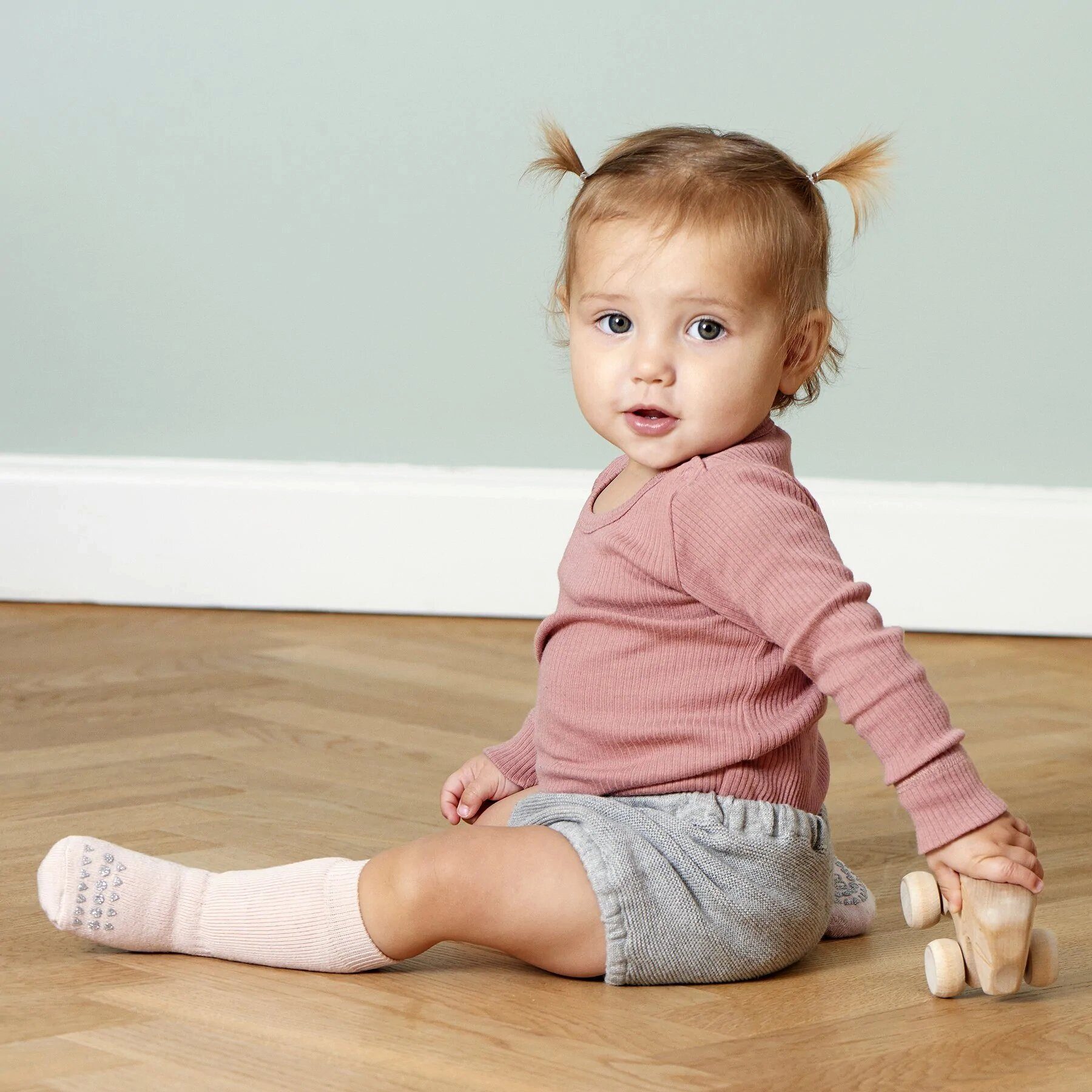GoBabyGo ABS-Socken Kinder Stoppersocken - Rutschfeste Socken mit antirutsch Gummi Noppen