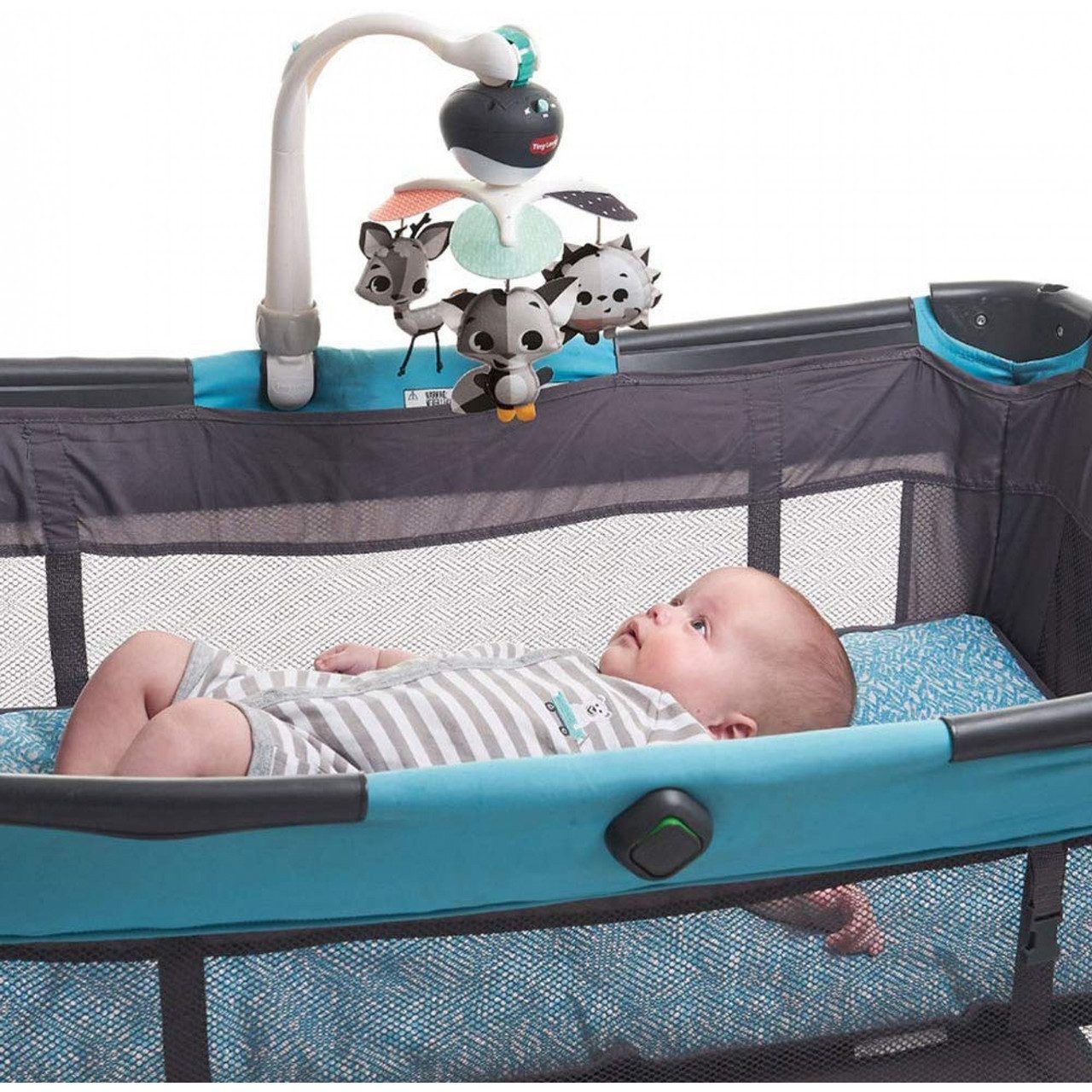 Tiny Love Mobile Tiny Love Take Along Mobile, 3-in-1 Musik Mobile Baby Elektrisch, 0+ M, Trendiges und tragbares 3-in-1 Mobile Baby geeignet ab der Geburt (0M…