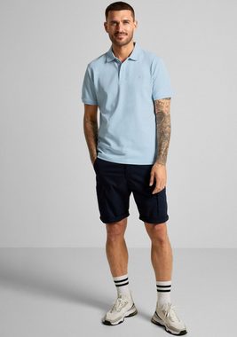 STREET ONE MEN Poloshirt mit Stickdetail auf der Brust