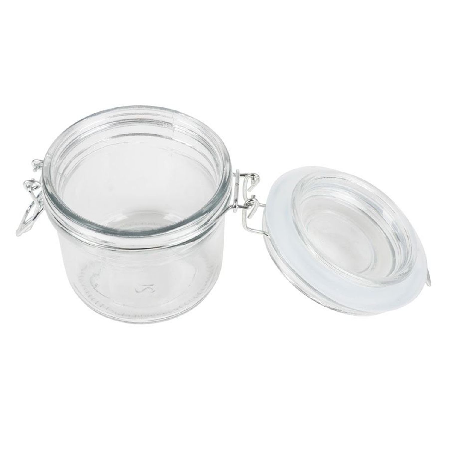 Vorratsdose Verschluss Einwecken Gefäß Kochen BURI Vorrat, Drahtbügelglas Einmachen Glas 0,2L