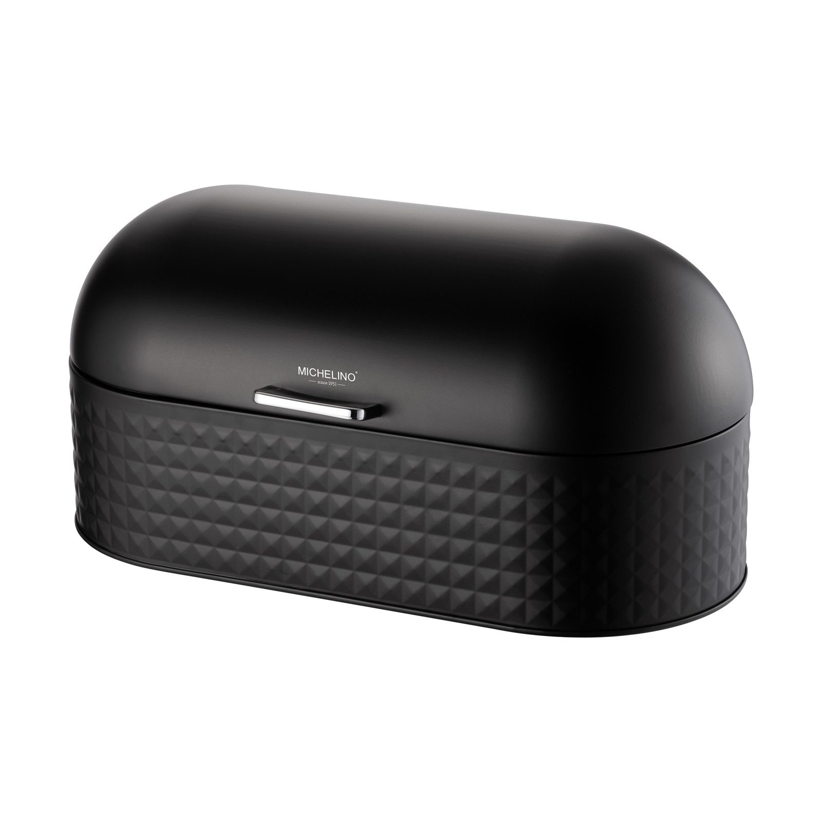 Michelino Brotkasten Brotkasten matt, Metall, (1-tlg), Brotkiste Brotbehälter Brotbox