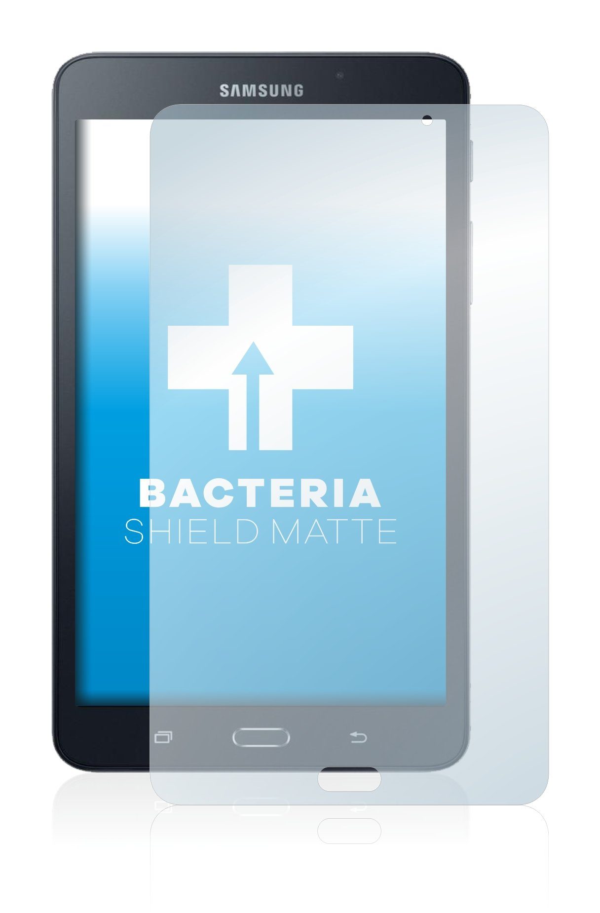 upscreen Schutzfolie für Samsung Galaxy Tab A6 7.0, Displayschutzfolie,  Folie Premium matt entspiegelt antibakteriell