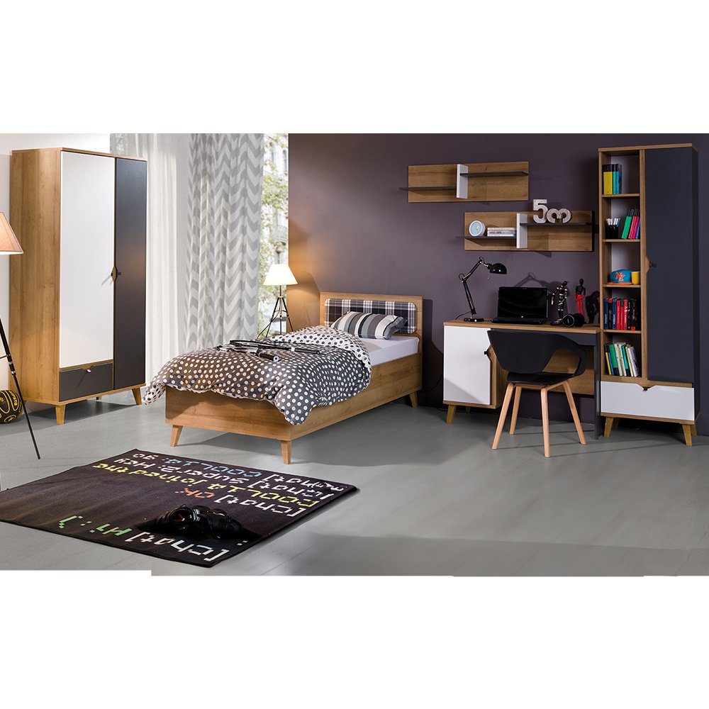 Lomadox Jugendzimmer-Set MARIBOR-132, (Sparset, 6-tlg), Bett günstig online kaufen