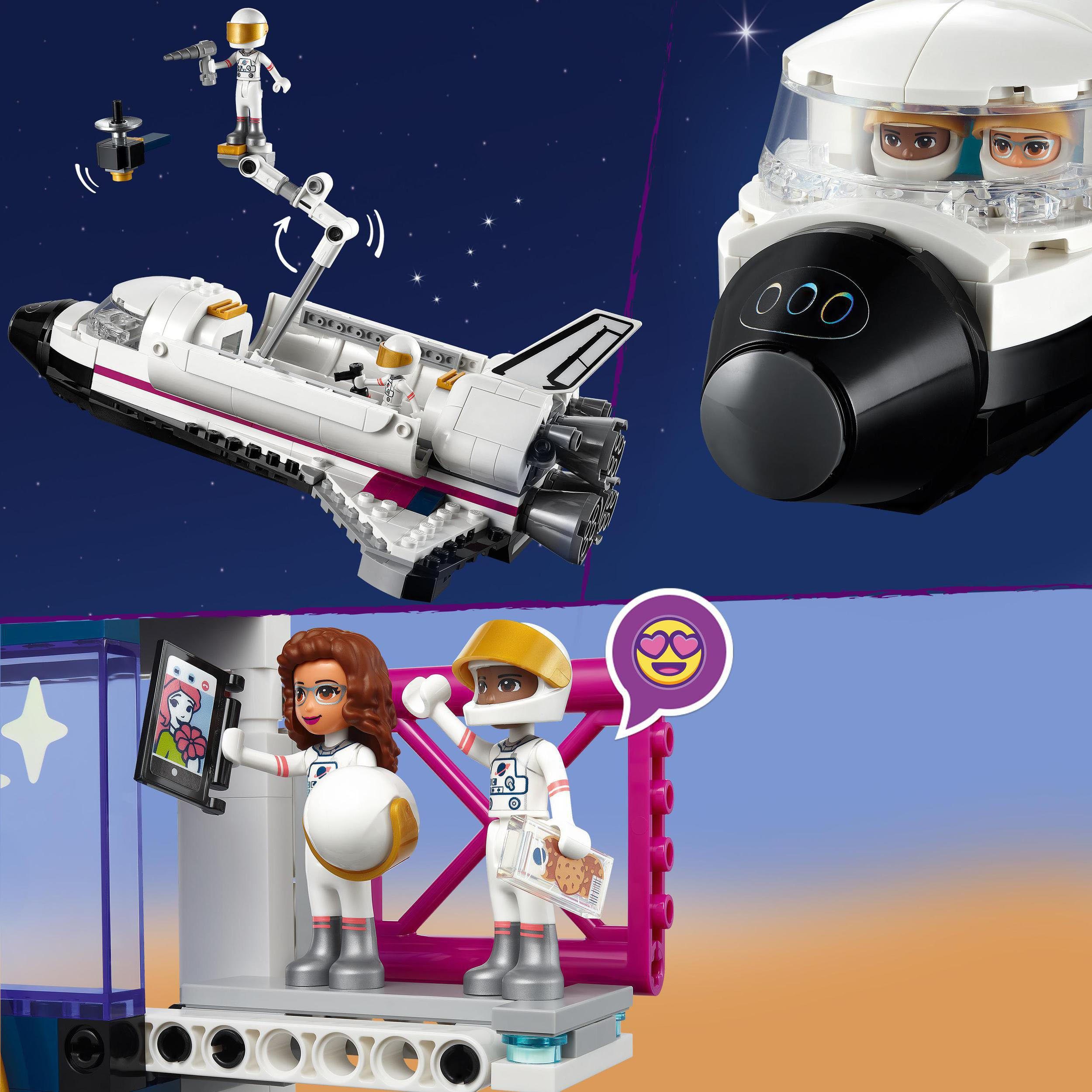 LEGO® Olivias Friends, (757 Raumfahrt-Akademie St) LEGO® (41713), Konstruktionsspielsteine