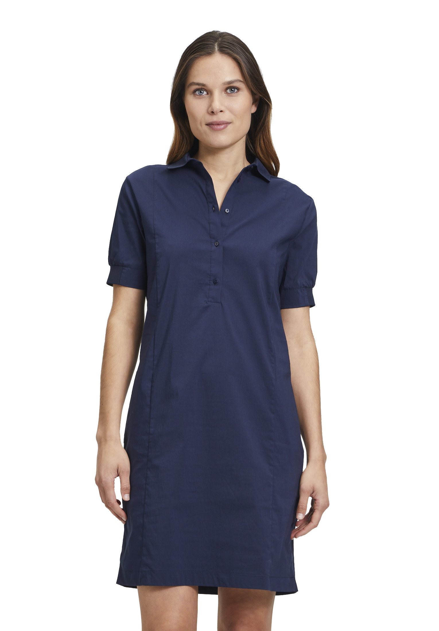 Druckkleid Betty & Co Casual-Kleid mit Rippbündchen