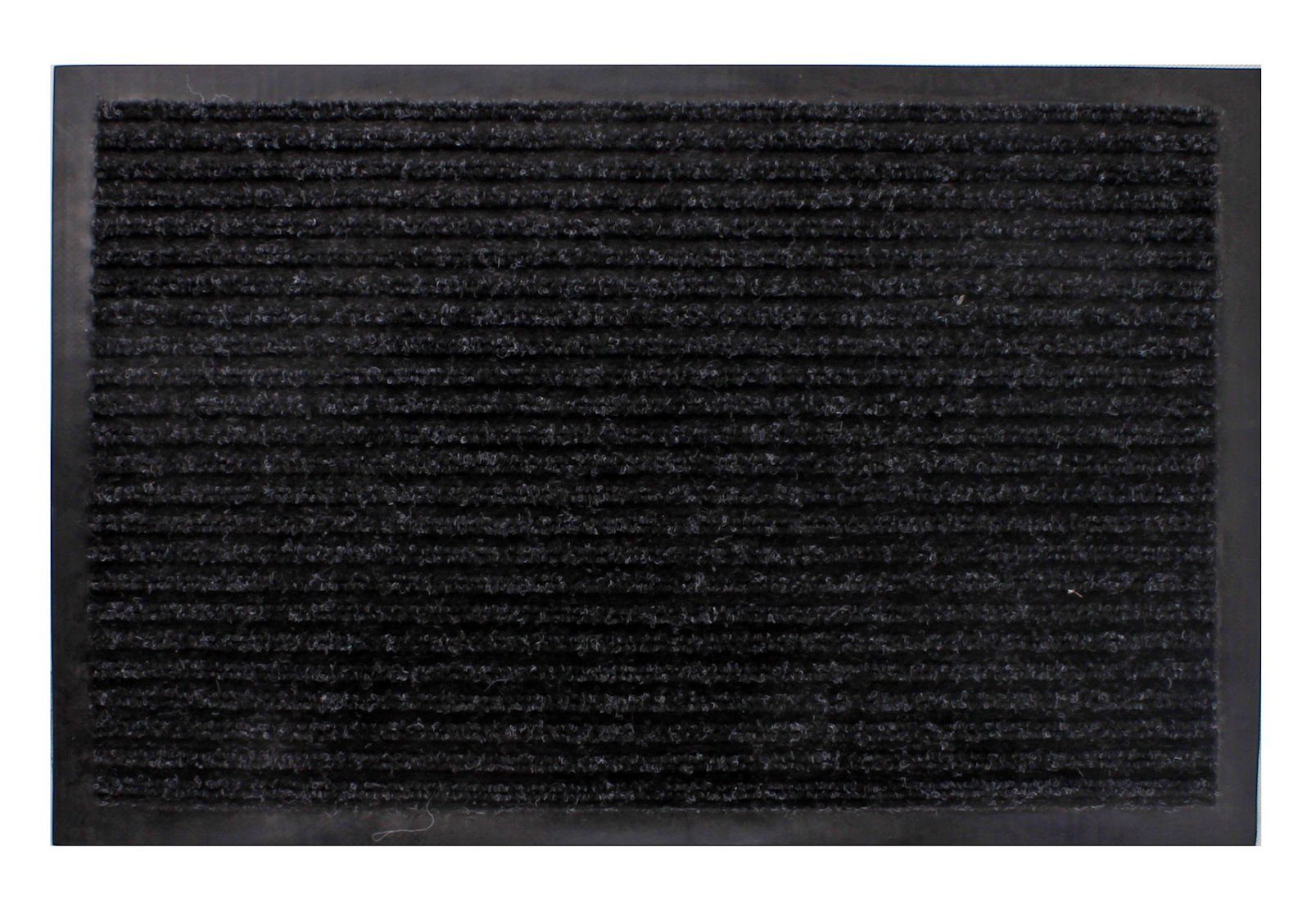 Spetebo Fußmatte Schmutzfangmatte in schwarz - günstig online kaufen