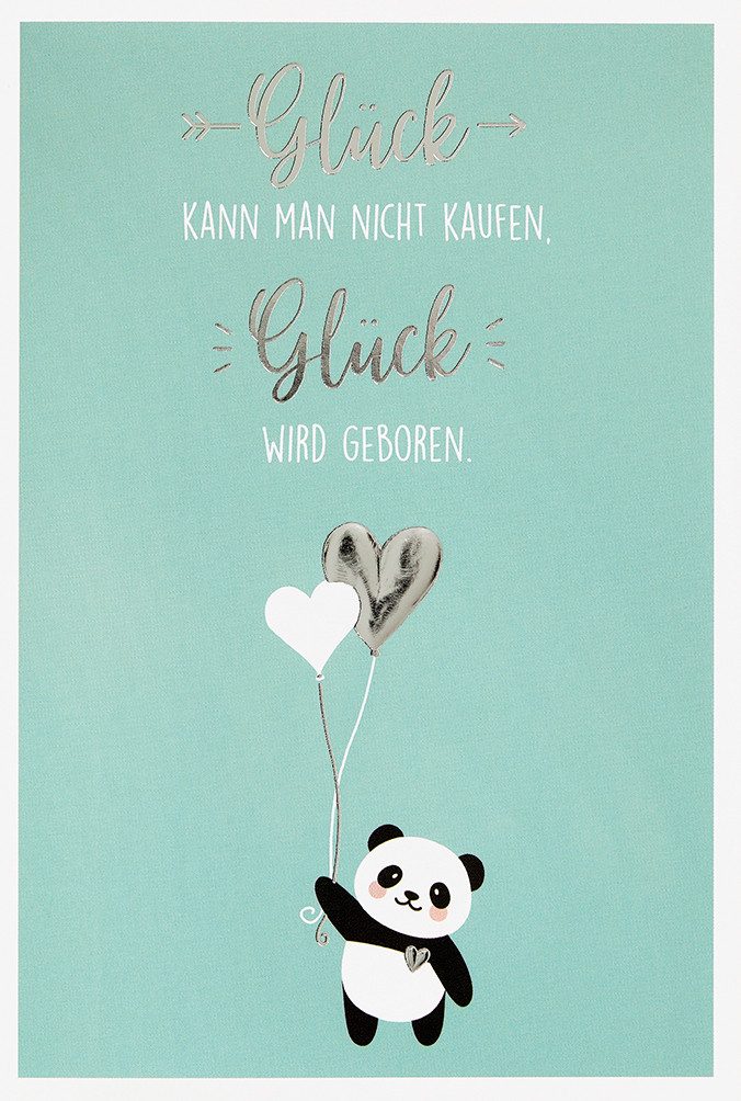 Grußkarten Geburt – Baby - Unverpackt – plastikfreie Verpackung