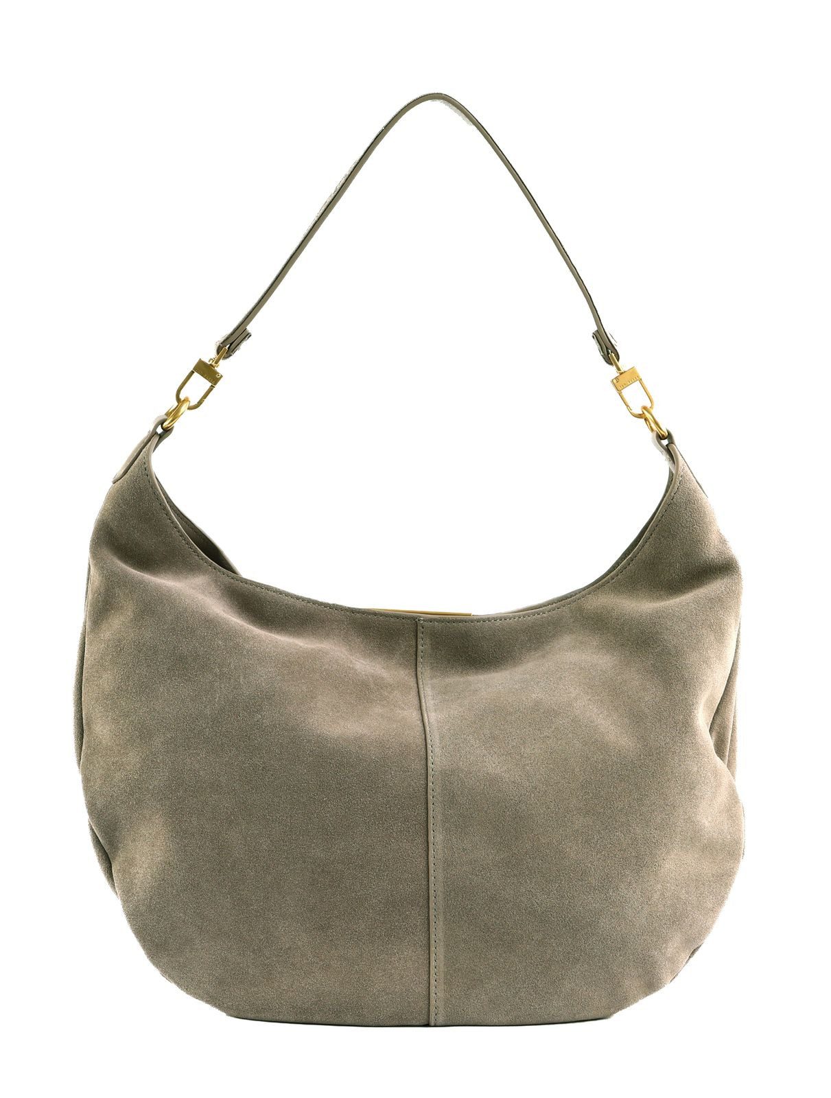 Ted Baker Schultertasche Bar Detail Slouchy Hobo Bag, aus echtem Rindsleder