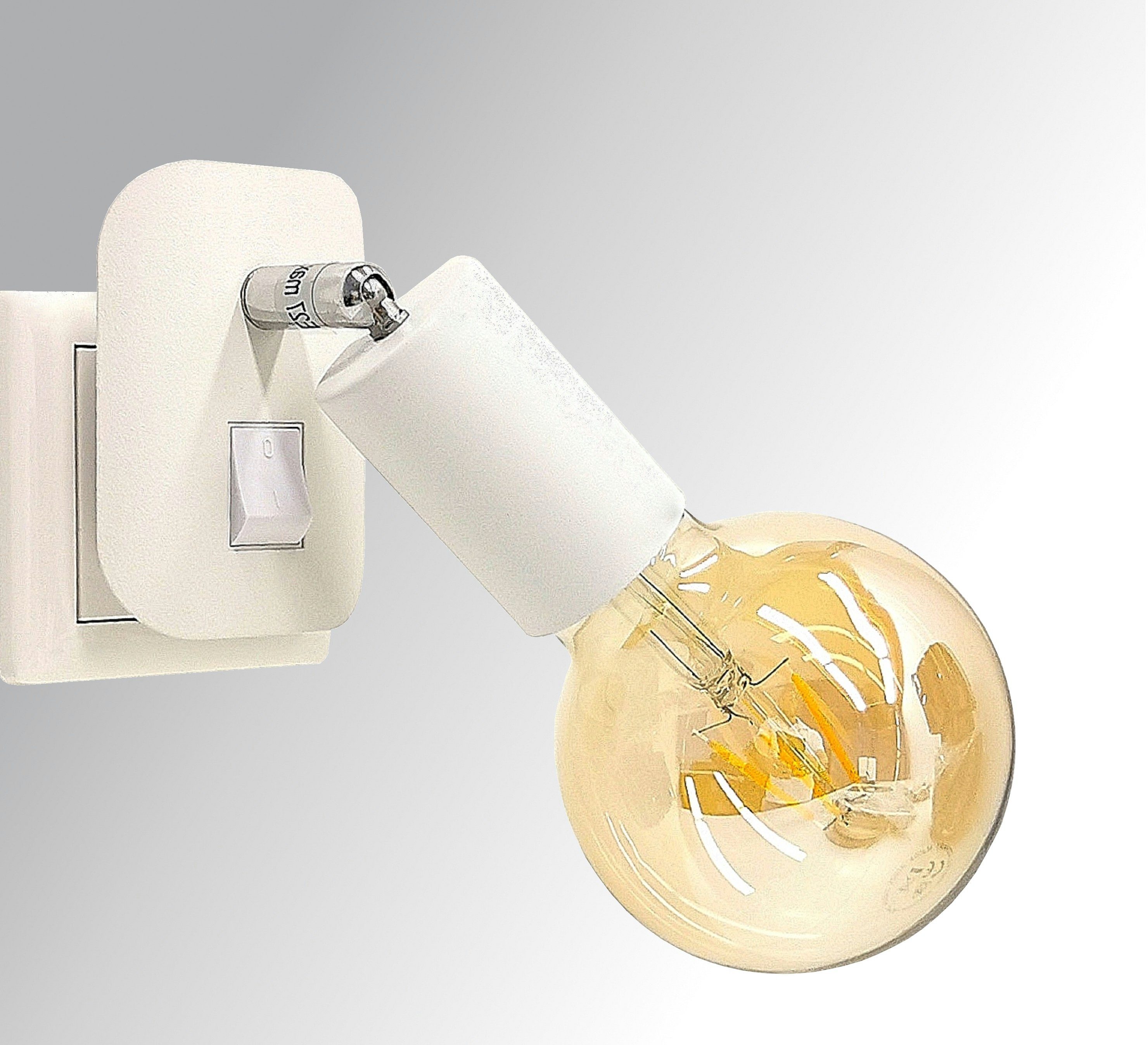 TRANGO LED Steckdosenleuchte, OTTO 11-061A LED-Steckerleuchte in Weiß matt günstig online kaufen