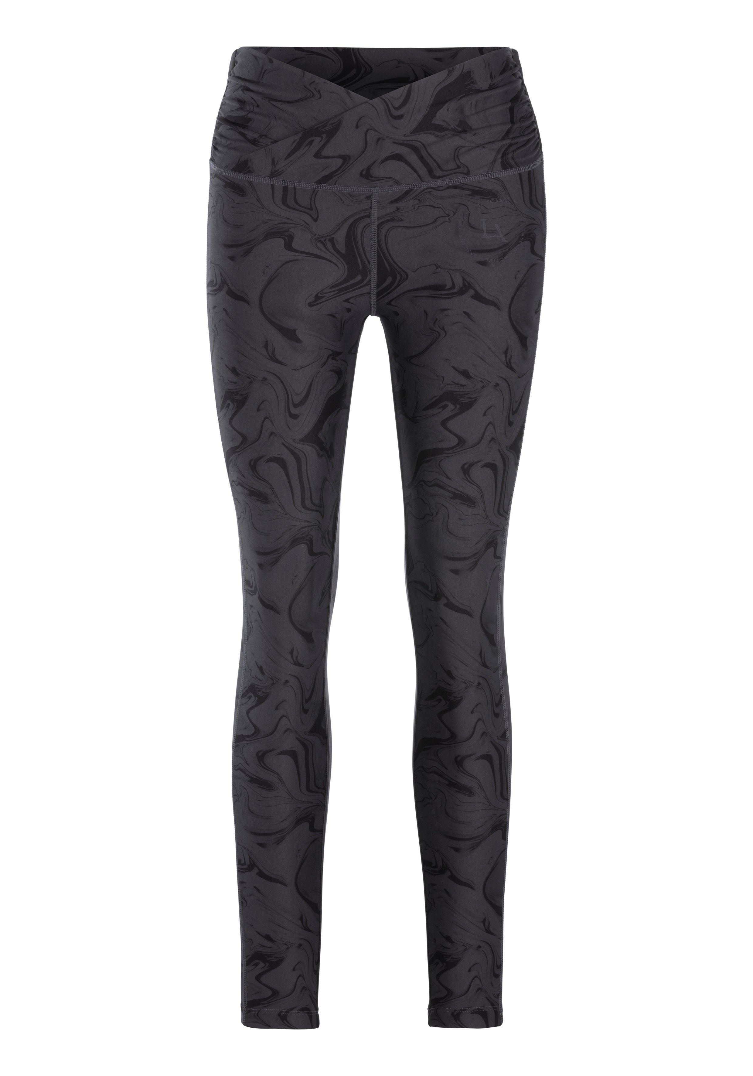 LASCANA ACTIVE Funktionsleggings Sportleggings im Allover-Druck günstig online kaufen