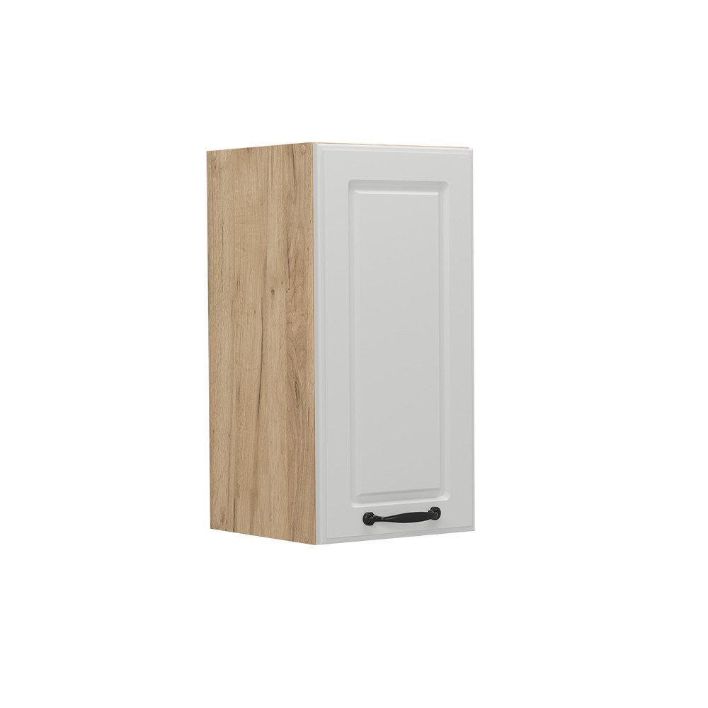 Vicco Hängeschrank R-Line, Weiß Landhaus/Goldkraft Eiche, günstig online kaufen