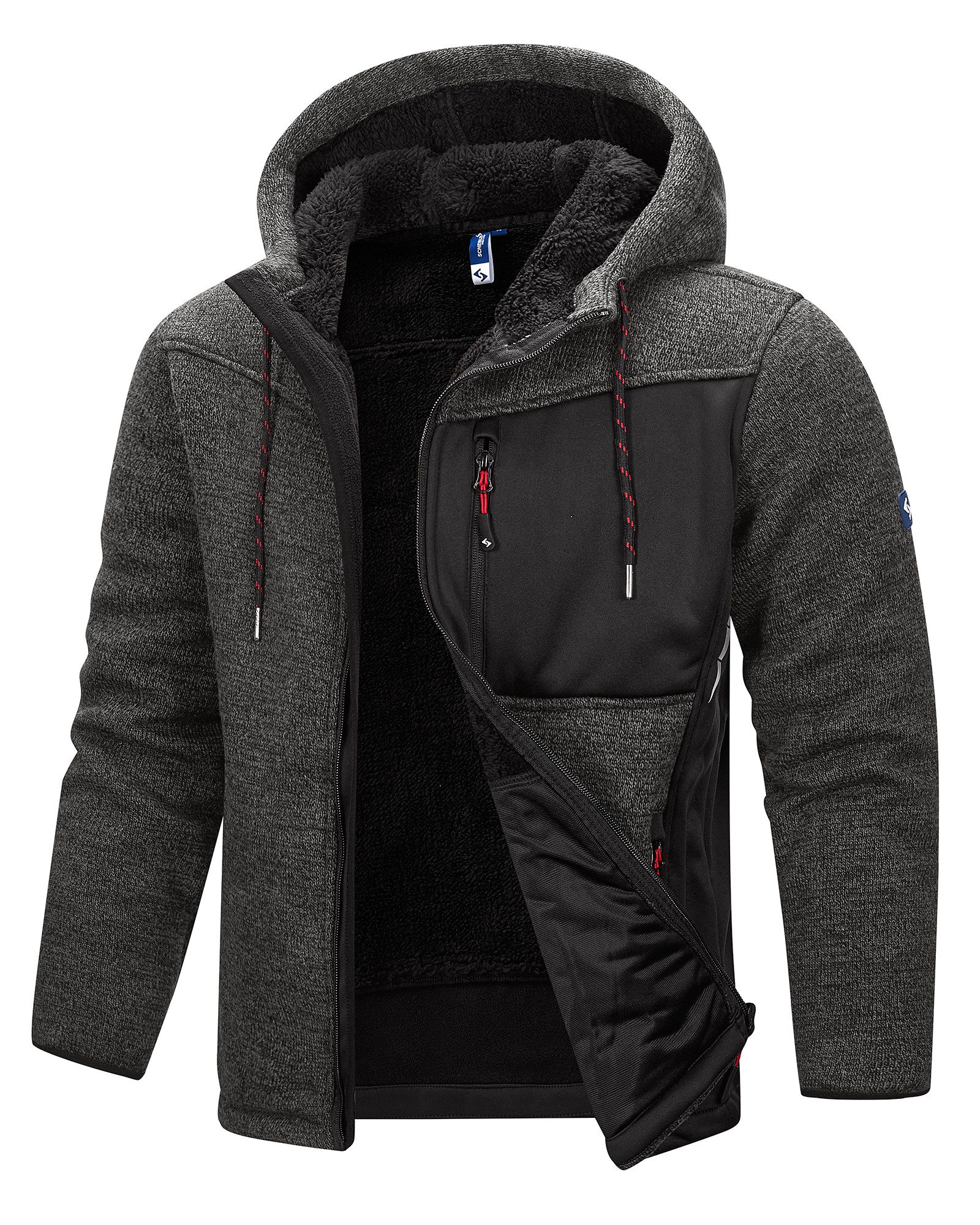 SCHEIBLER WORKWEAR Strickjacke Professional wärmend, winddicht