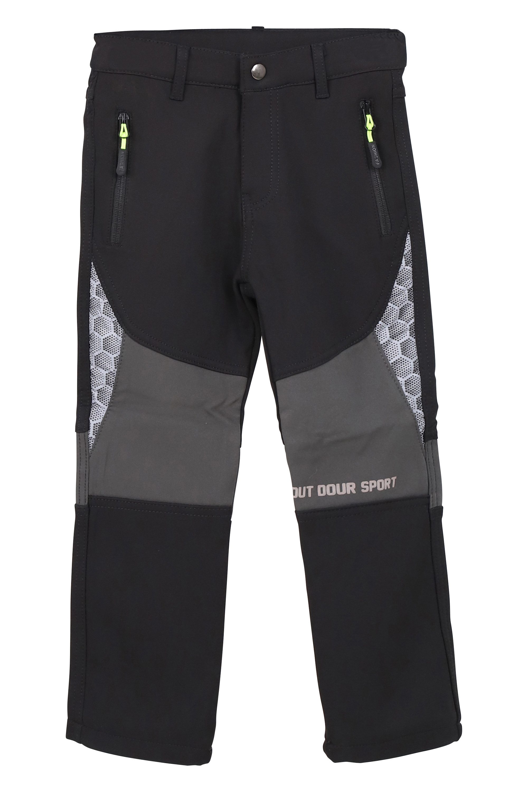 Easy Young Fashion Funktionshose SF1832 gefütterte Softshellhose