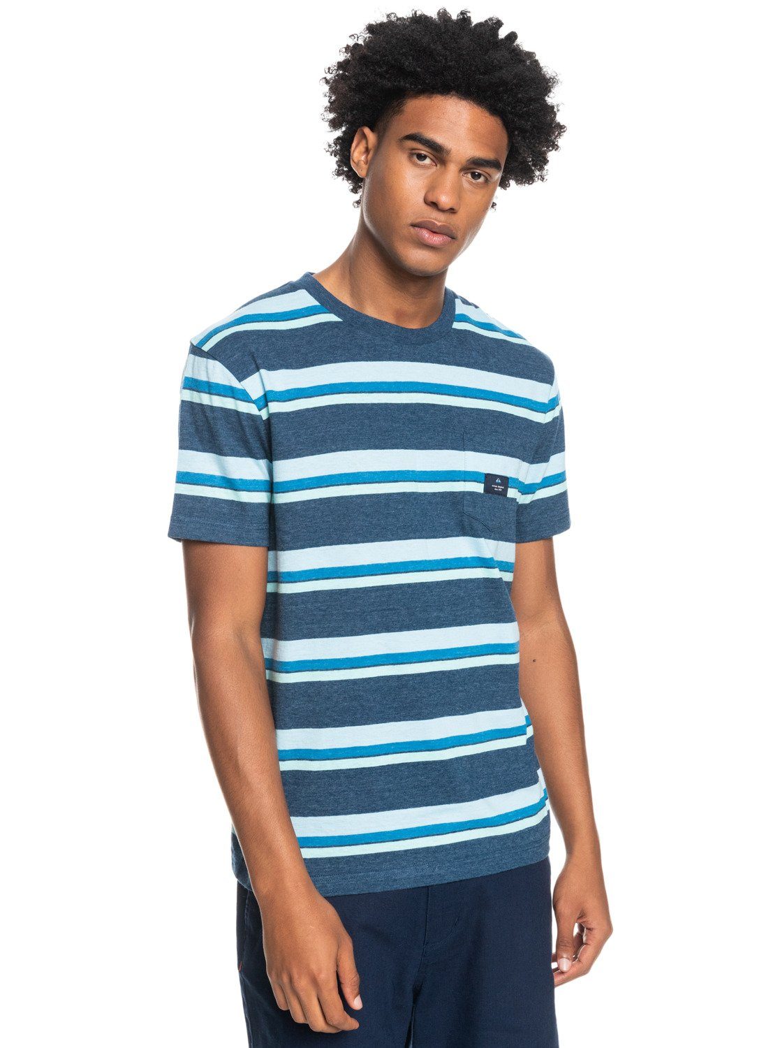 Quiksilver T-Shirt Between Waves Insignia Blue Between Waves