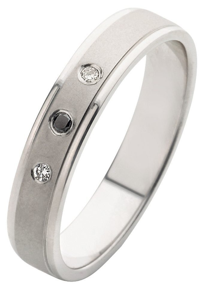 Firetti Trauring Schmuck Geschenk Hochzeit Ehering Trauring "LIEBE", Made in Germany, wahlweise mit oder ohne Brillanten