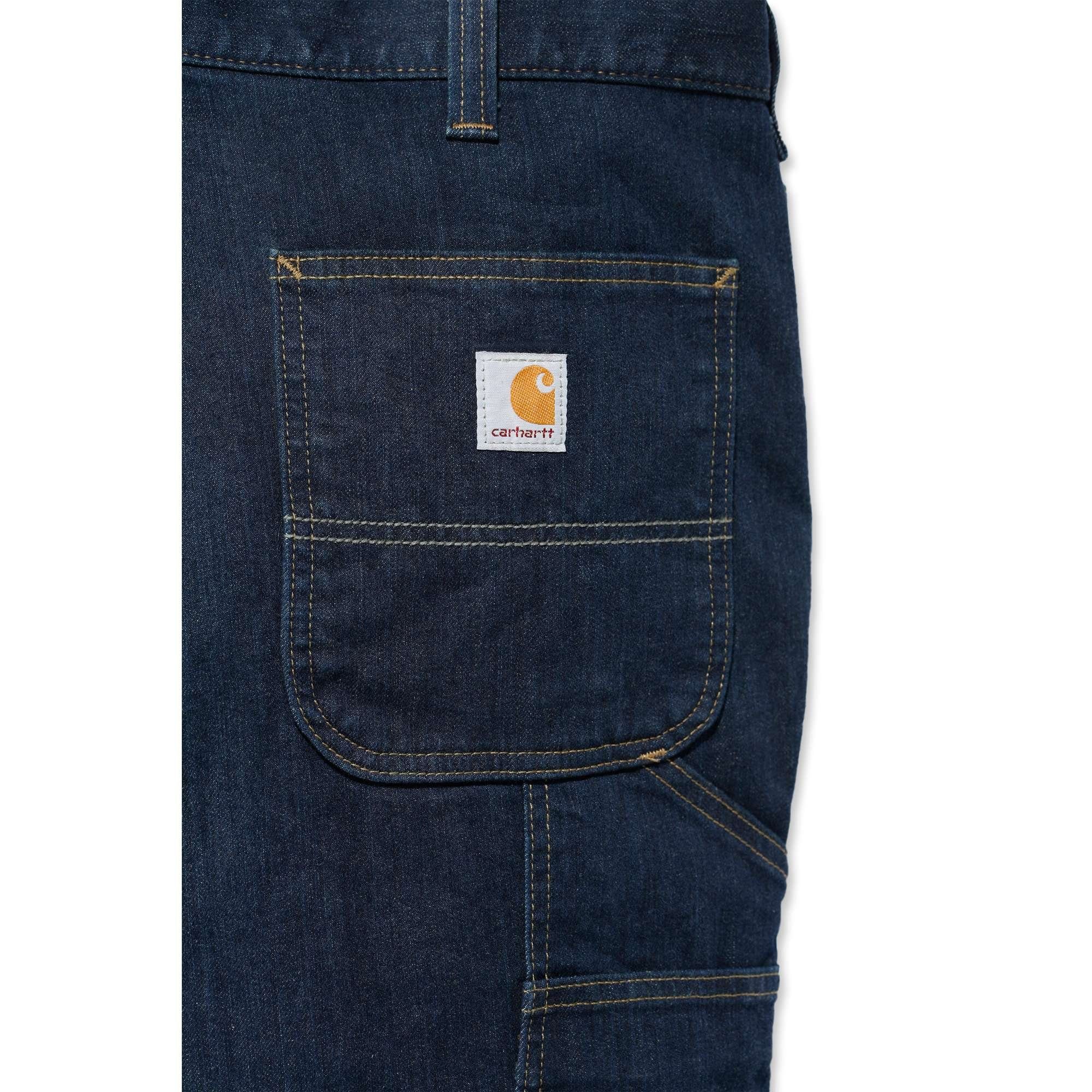 Carhartt Workerjeans DOUBLE-FRONT DUNGAREE (1-tlg) JEANS