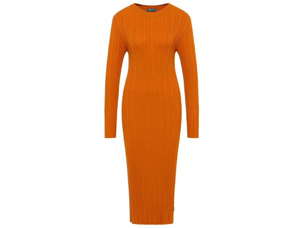Tranquillo Jerseykleid tranquillo Damen-Maxi-Kleid mit Struktur günstig online kaufen