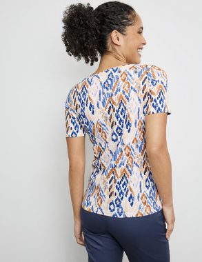 GERRY WEBER Kurzarmshirt T-Shirt mit Allover-Muster