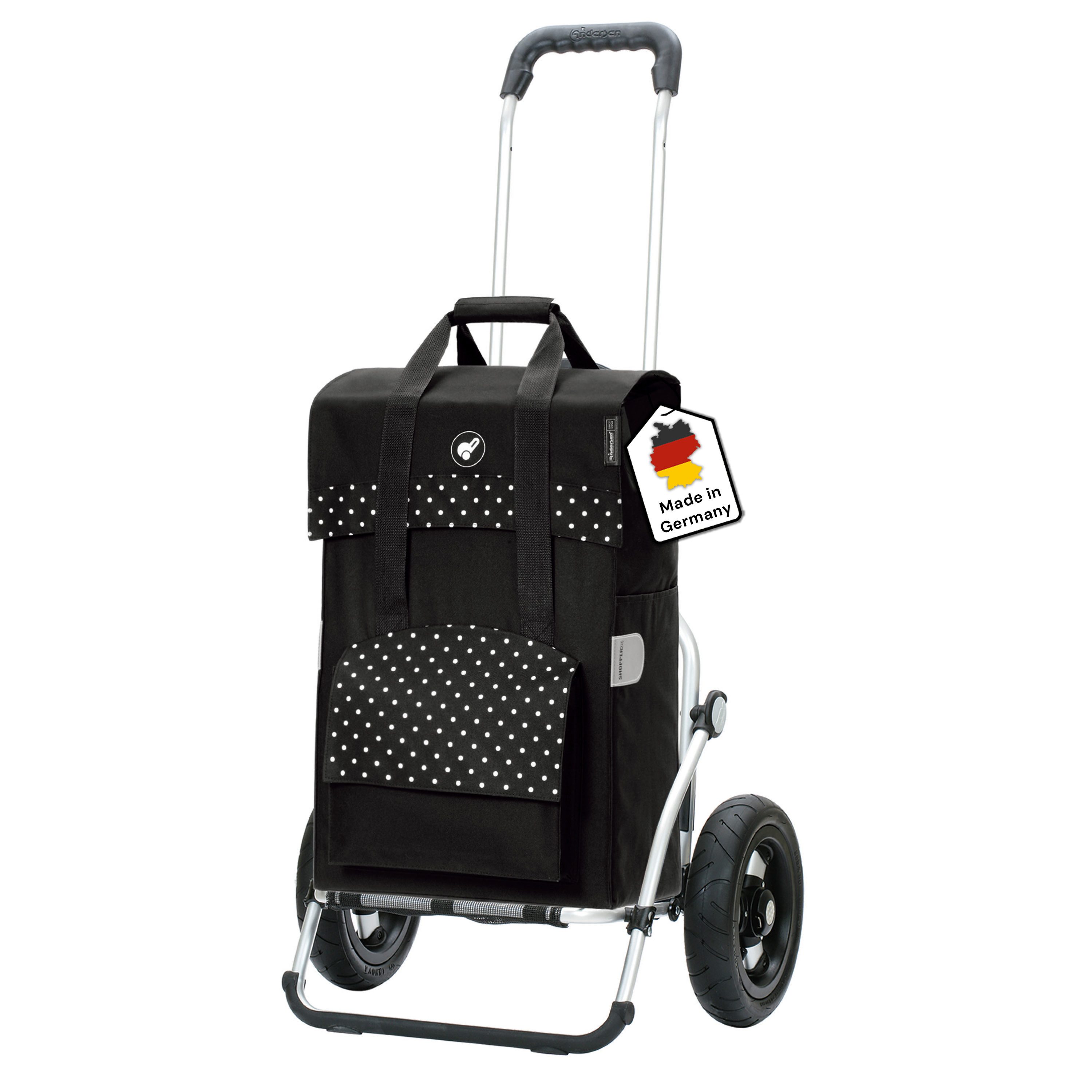 Andersen Einkaufstrolley Royal Shopper Polly schwarz