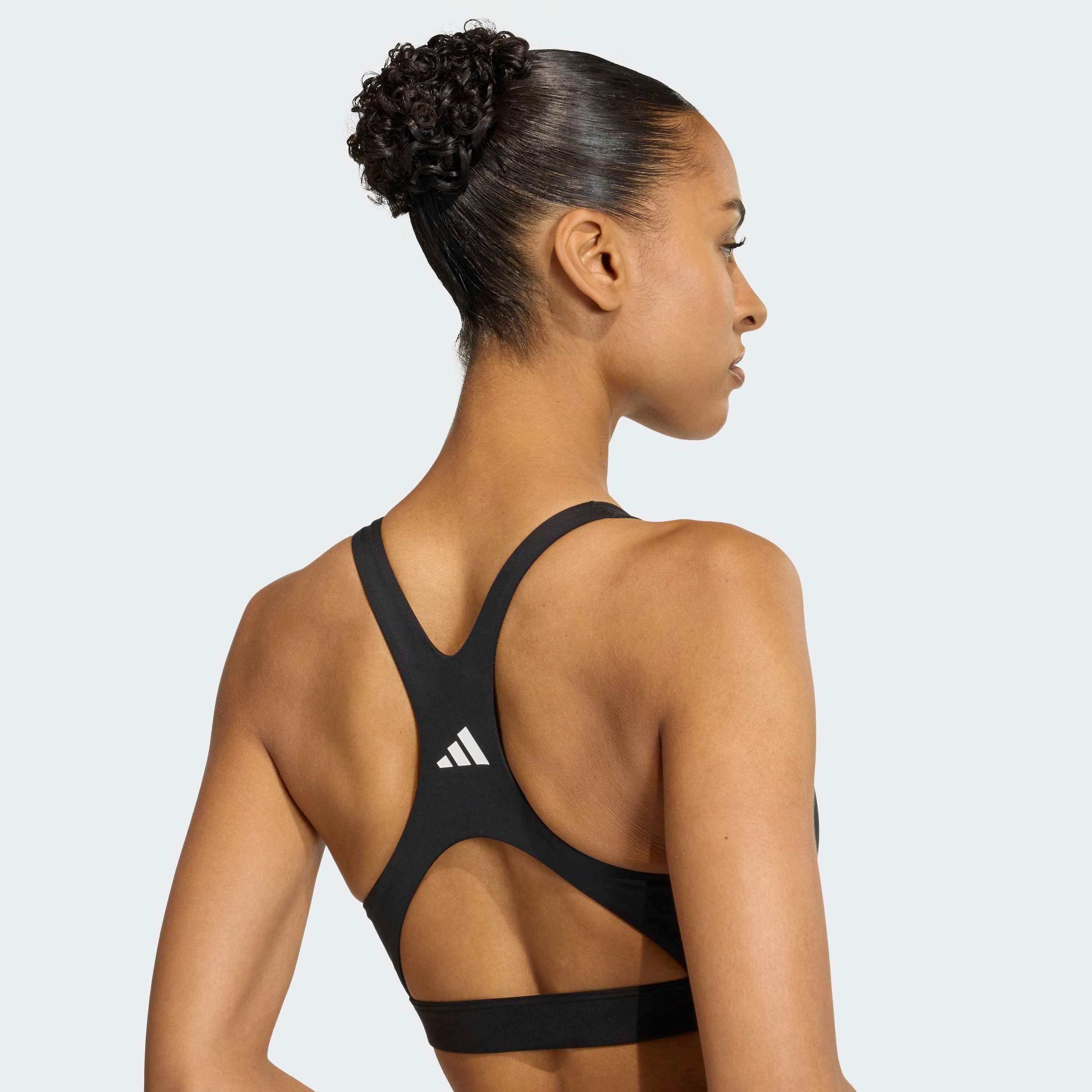 adidas Performance Sport-BH OPTIME ESSENTIALS WORKOUT BH MIT STARKEM HALT